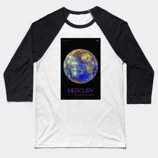 Mercury The Fastest Planet | Solar System & Beyond Baseball T-Shirt